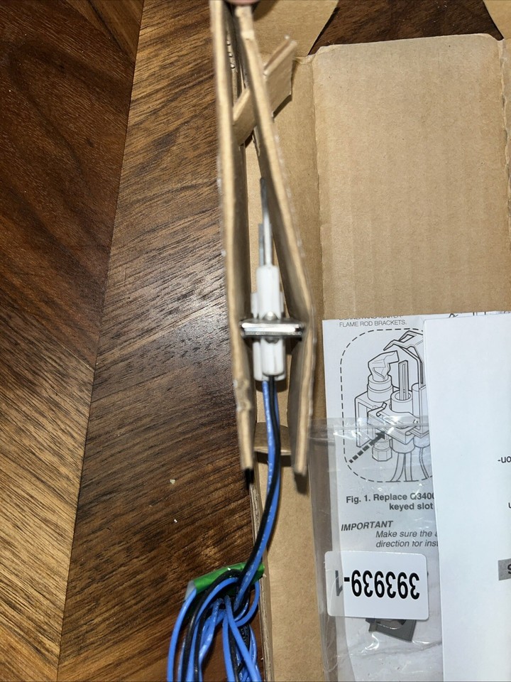 Honeywell Q3400A1024 Igniter Flame Rod Assembly 85267780377 eBay