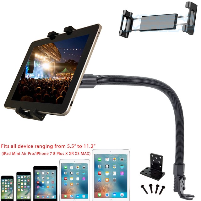 Heavy Duty Car Truck Floor Seat BOLT Mount for Apple iPhone iPad Pro