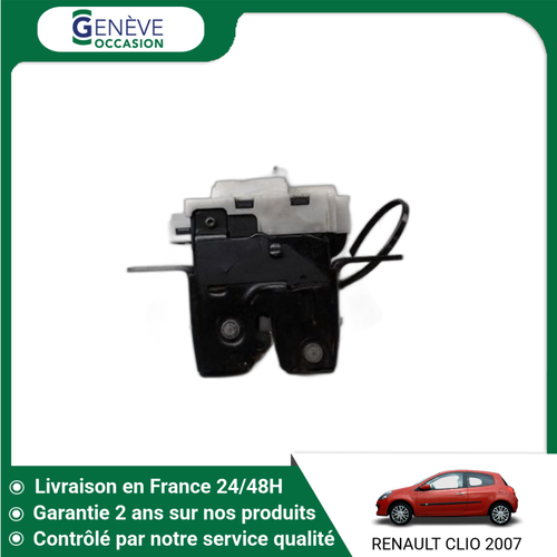 Serrure De Hayon électrique Pour Renault Megane 2 Et Clio 3 - Référence 8200947699 - Neuf Avec Boulons