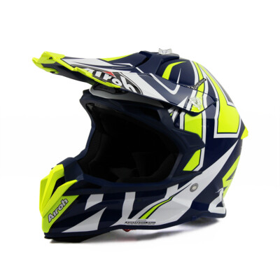 Airoh Terminator Open Vision Shock Off Road Motocross ATV Quad Motorcyle  Helmet | eBay