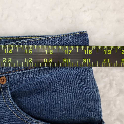 Levis 517 Bootcut Jeans Men 36x34 Blue Med Wash Denim Western Cowboy Workwear - Picture 14 of 20