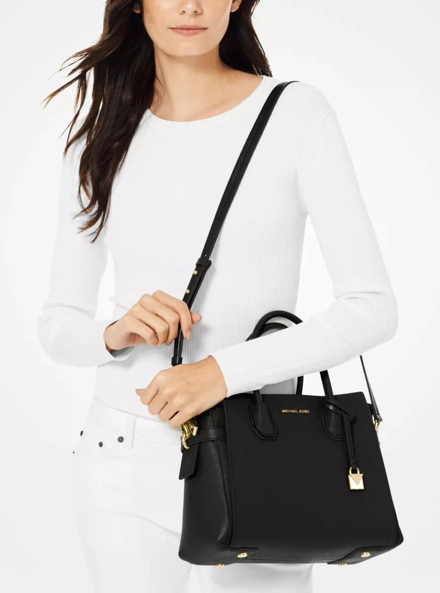Michael kors black medium purse sale