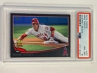 MIKE TROUT 2013 Topps #27 Black Border #/62 Angels PSA 8