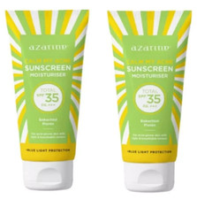 2X Azarine Exp 12/2026 Calm My Acne Sunscreen Moisturiser SPF35 PA  40g