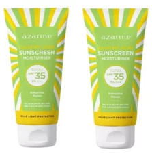2X Azarine (Exp 12/2026) Calm My Acne Sunscreen Moisturiser SPF35 PA+++ 40g