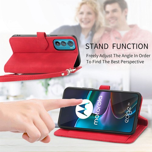 Magnetic Zipper Wallet Case Cover For Moto G Stylus 5G 2025/ Edge (2025)/G 2025 - Picture 41 of 45
