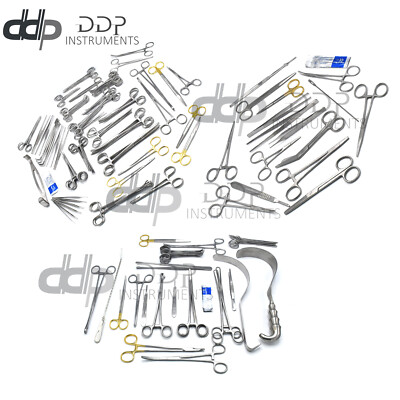 Basic Major Minor Surgery Sets Obsterical German Stainless Steel Kit Gynecology