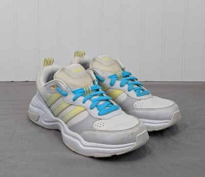 Adidas Strutter Women's Cross Trainer White Shoes Sneakers GW2995 Size 6