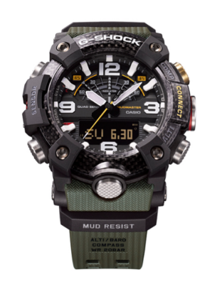 CASIO G-SHOCK GG-B100-1A3JF オリーブ CASIO G-SHOCK GG-B100-1A3JF Men's Watch Mudmaster Carbon Core