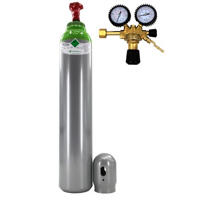 Gasflasche Gemischt MIX Argon (82%) CO2 8 Liter Schweißgas MIG/MAG 1.4m3 150bar