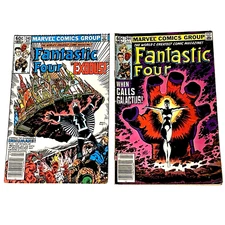 2 Fantastic Four (1982) #244 When Calls Galactus, #240 EXODUS /Good-Very Good