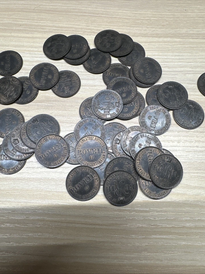 BOVRIL  1897  Farthing Token Queen Victoria Diamond Jubilee Great Condition - Image 4 of 4