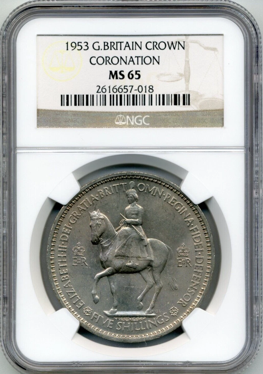 1953 英国皇冠币| eBay