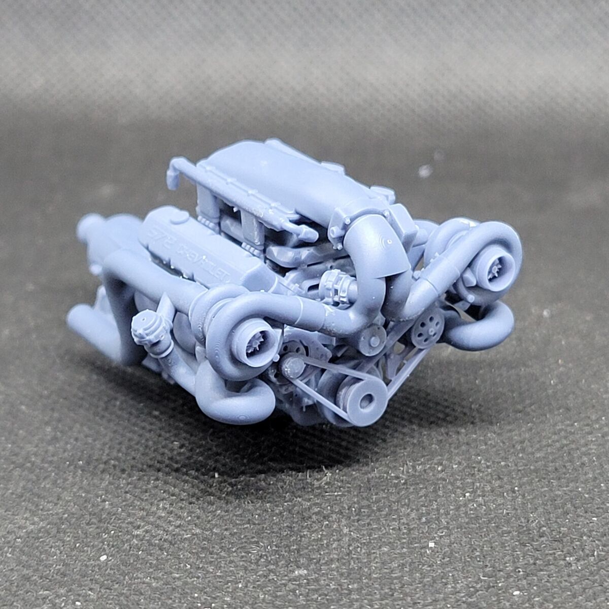 Blown 572 BBC model engine resin 3D printed 1:24-1:8 scale