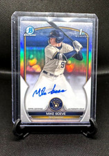 MIKE BOEVE 2023 Bowman Draft Chrome 1st Refractor Prospect Auto RC /499
