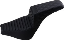 Saddlemen 818-30-176 Step-Up Seats Black Front TR/Rear LS