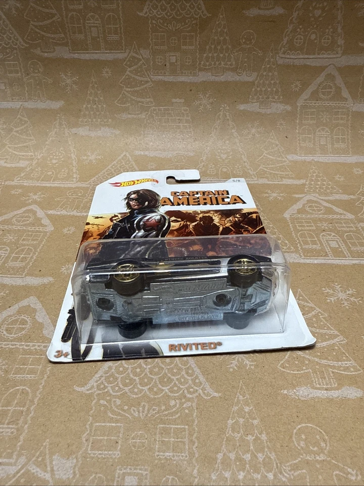 Hot Wheels HW Marvel Captain America The Winter Soldier Rivited - Image 3 of 3