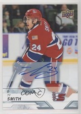 2018-19 Upper Deck CHL Auto Ty Smith #69 Auto au7