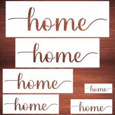 Large Home Stencils for Painting 6 Pack Home Stencil Templates for Painting ...