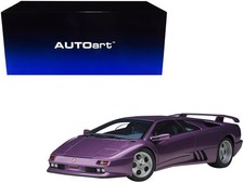 Lamborghini Diablo SE30 Viola Purple Metallic 1/18 Model Car by Autoart h2 Lam
