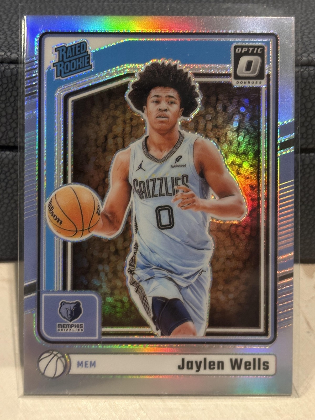 2024-25 Donruss Optic #252 Jaylen Wells Holo