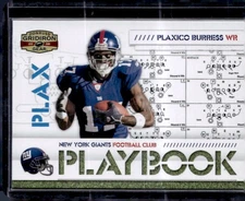 2008 Donruss Gridiron Gear #PL-15 Plaxico Burress Playbook Platinum #/25