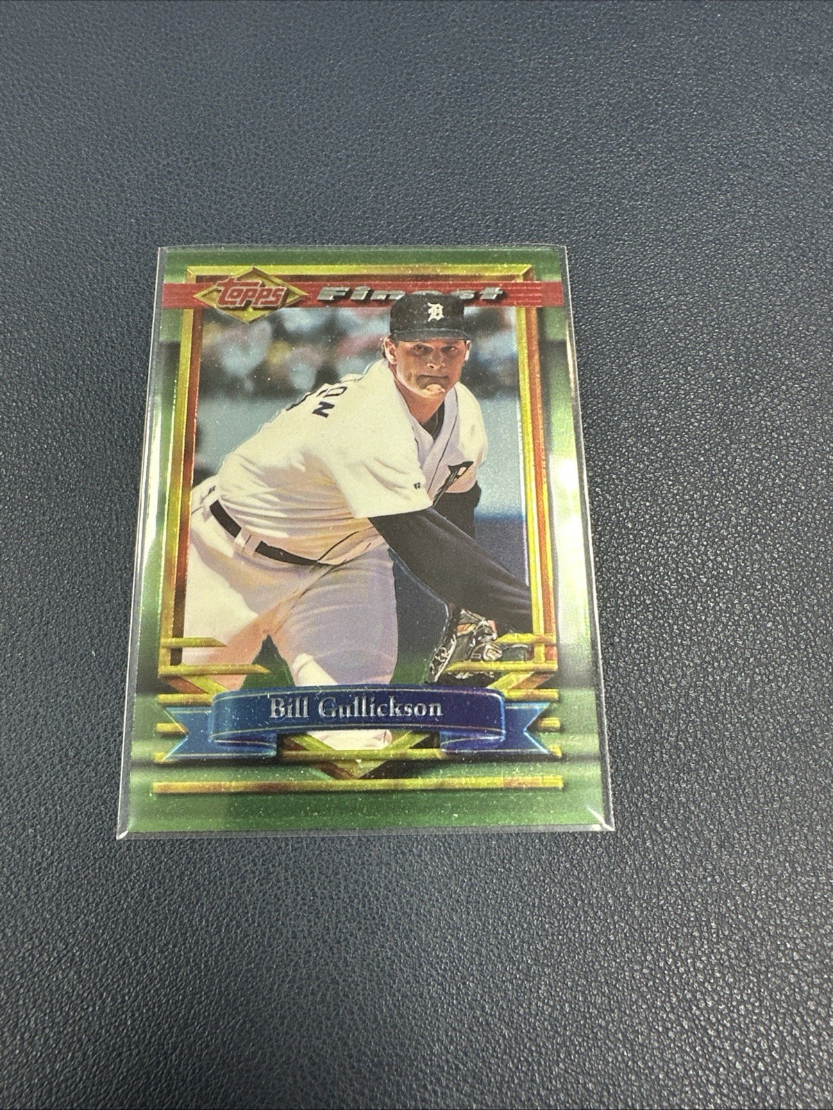1994 Topps Finest #398 Bill Gullickson Detroit Tigers AA1
