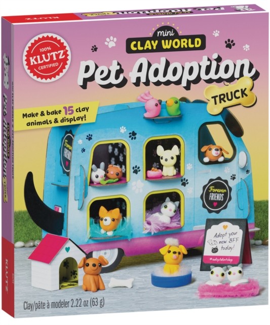 Mini Clay World Pet Adoption Truck (Klutz) by Editors of Klutz (PB 2020) - Image 4
