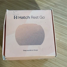 Hatch Rest Go RESTGO1 Portable Sound Machine for Babies / Kids Peach #N7764 (TC)