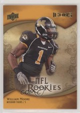 2009 Upper Deck Icons NFL Rookies 452/599 William Moore #165 1s8