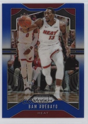 2019-20 Panini Prizm Blue Prizm 20/199 Bam Adebayo #144 3tb