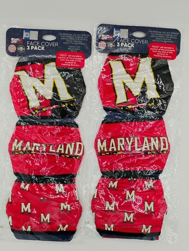Confezione da 3 copri viso Maryland. 2 confezioni da 3 nuove - Foto 1 di 5