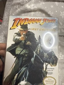 Raro gioco Nintendo Indiana Jones e l'ultima crociata Nes molto bello! Senza manuale
