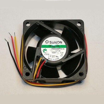 Cooling Fan For   PMD2406PTV1-A U.F.GN DC24V 4.3W 6025 3-wire 60x60x25mm *tn