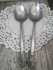 VTG. Towle SCC Uanlai Stainless SOUP / TEASPOON  6" long ( 2pk bundle) JAPAN