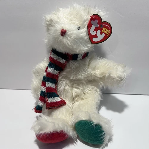 Ty Beanie Babies MUFFLER The Bear Vintage Ty Beanie Baby Stuffed Plush Toy