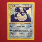 Pokemon Vintage 1st Edition Dewgong 25/102 Base Set (Shadowless) Grey Stamp 1999