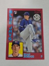 Ryan Borucki 2019 35th Anniversary Rookie Red 09/10 Toronto Blue Jays #84R-RB