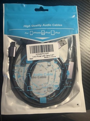 3 In 1 USB C, Lighting Audio Cable