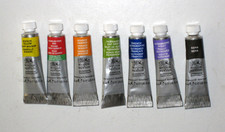 7 Lot Winsor Newton Professional Artist Watercolor paint 5ml tubes Free Ship