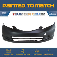 For 2009-2013 Honda Fit Base Replacement Front Bumper Premium Painted To Match