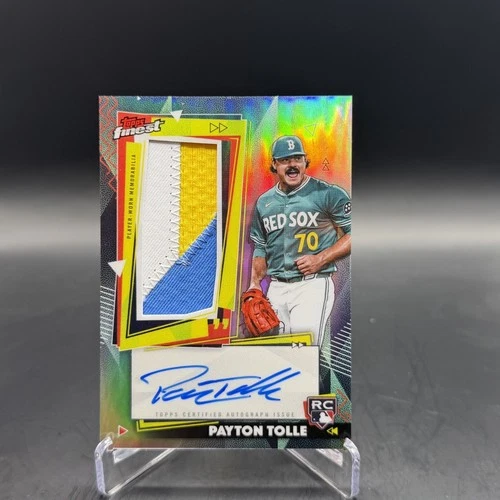 2026 Topps Finest Payton Tolle Red (RAW)