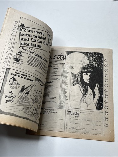 MISTY COMIC - 3rd March 1979 - Vintage Girl’s 70s Comics Horror Nostalgia - Foto 7 di 15