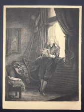 Rembrandt (after)-Jan Six–Heliogravure-Amand Durand- Durand Stamp -LUGT 2934