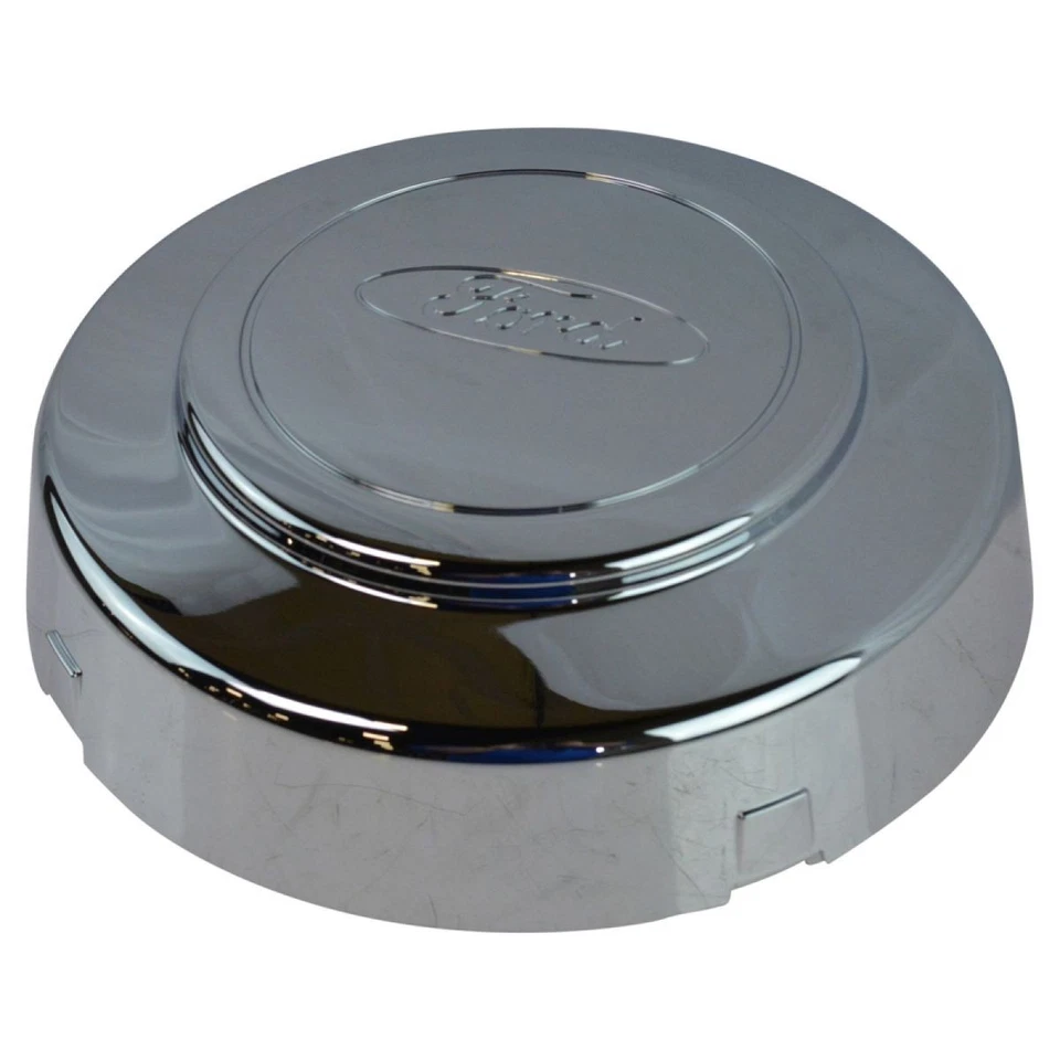 Tapa central de rueda de aluminio cromado OEM F5TZ1130H para camioneta Ford nueva Foto 3 de 4
