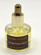 Sand  Fog Caramel Macchiato Eau De Parfum Oil Dropper .33oz Perfume Miniature