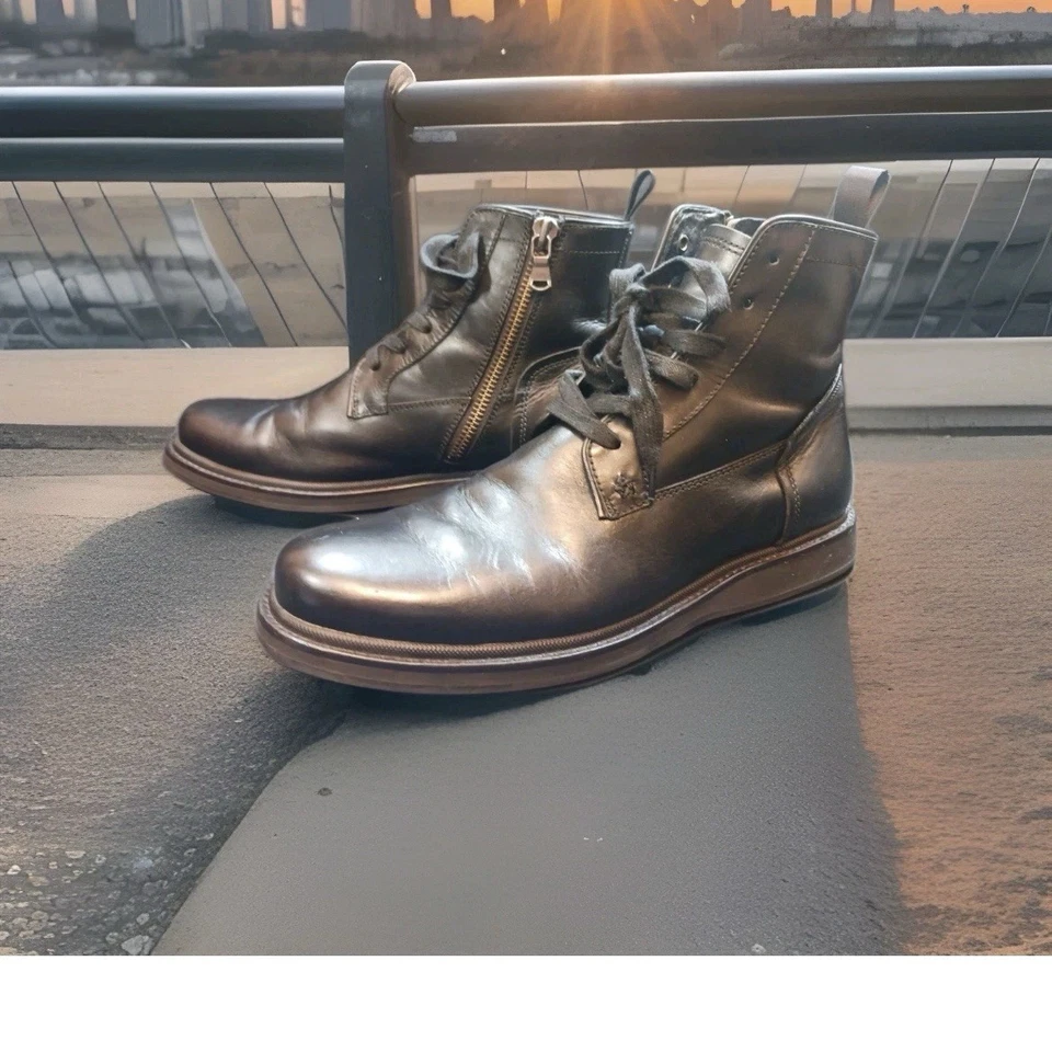 Botas de combate John Varvatos para hombre talla 10,5 EE. UU. Foto 2 de 4