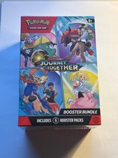 SV09 Journey Together Pokemon TCG Booster Bundle Factory Sealed New 6 Packs