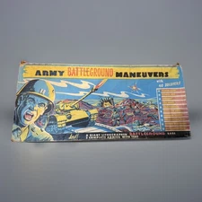 RARE T. Cohn Superior Army Battleground Maneuvers Play Set Box Map Terrain VTG