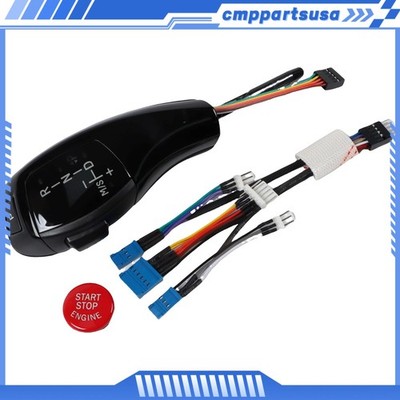 New Modified LED LHD Automatic Gear Shift Knob Shifter Lever For BMW E46 E60 E61